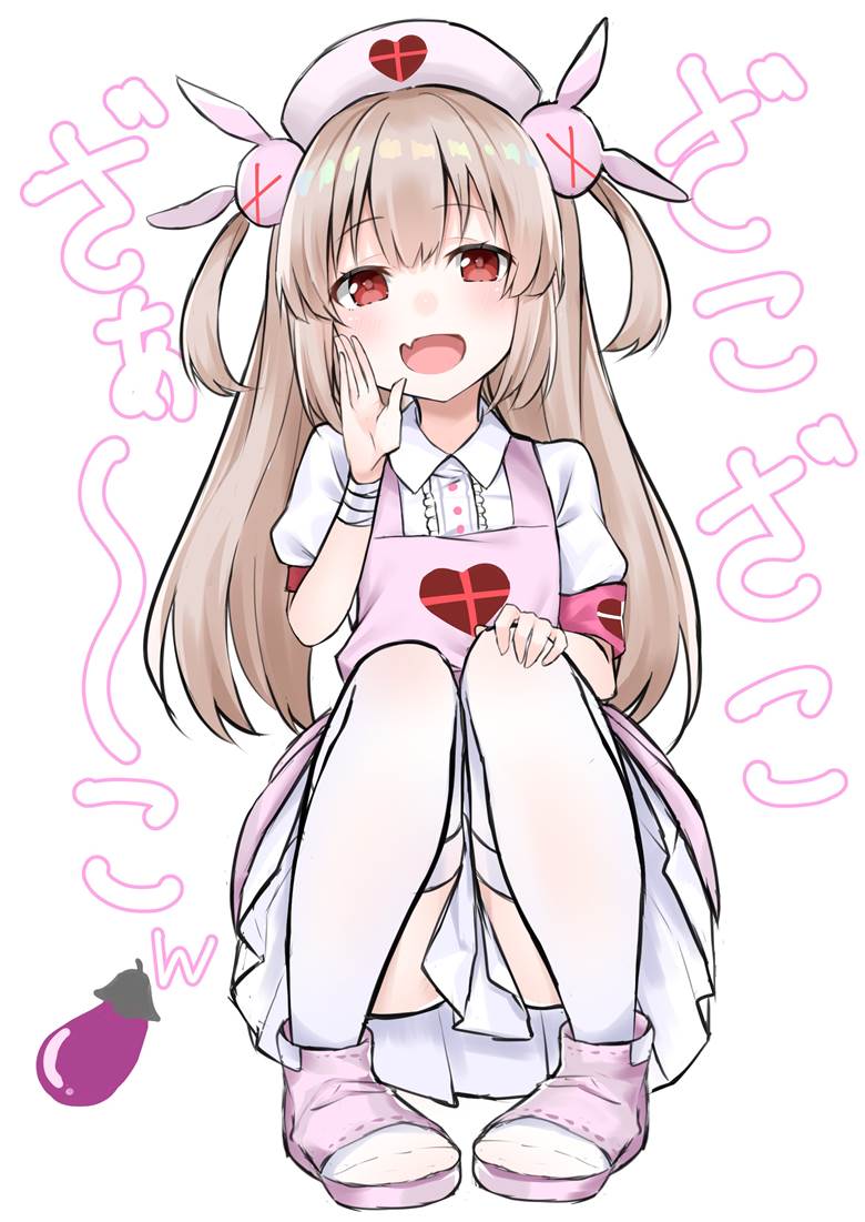 虚拟护士vtuber名取纱那插画图片