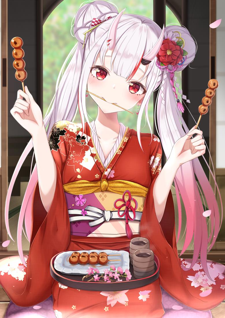 超可爱的Hololive百鬼绫目插画图片