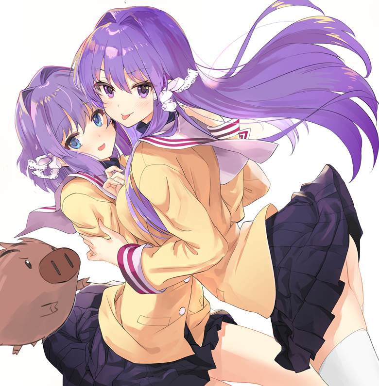 《CLANNAD》藤林杏pixiv插画图片
