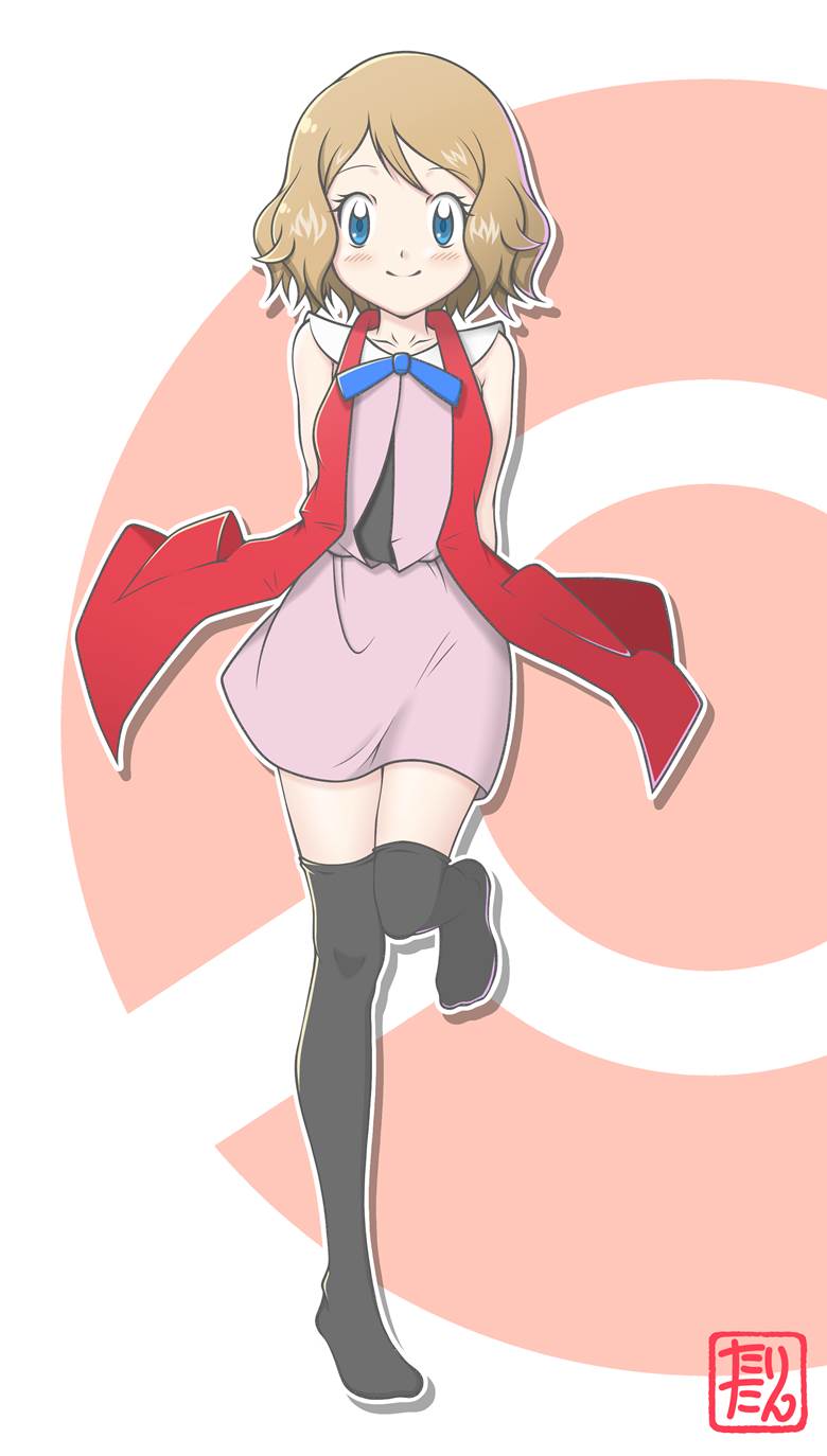 精灵宝可梦莎莉娜插画图片