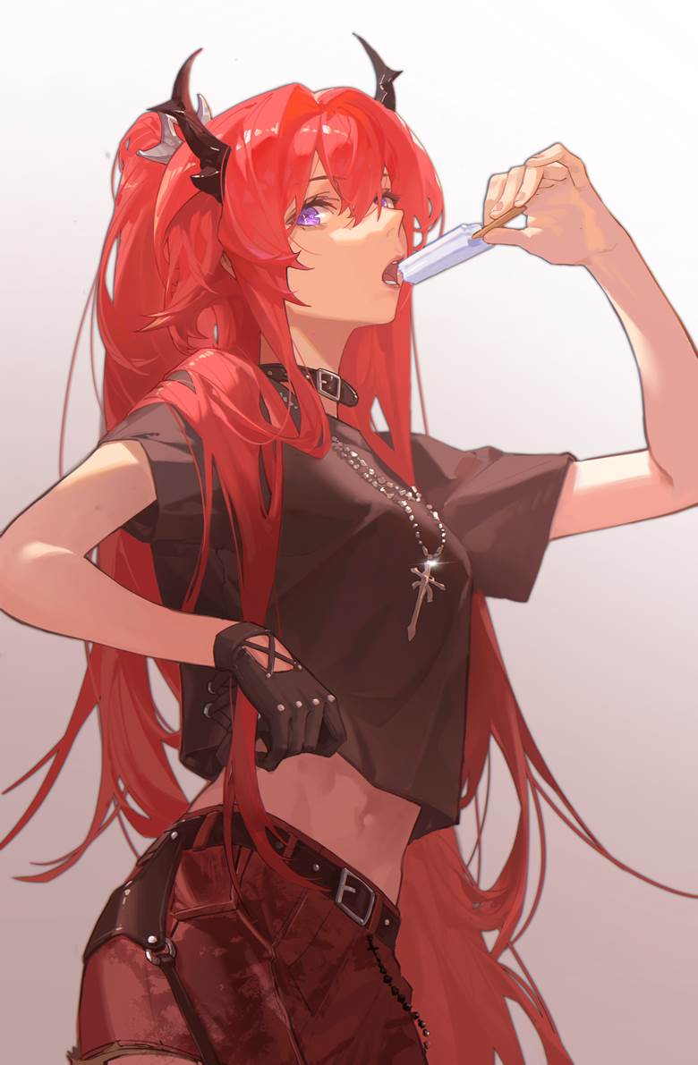 方舟史尔特尔pixiv插画图片