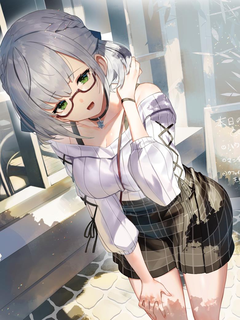 Hololive白银诺艾尔插画图片