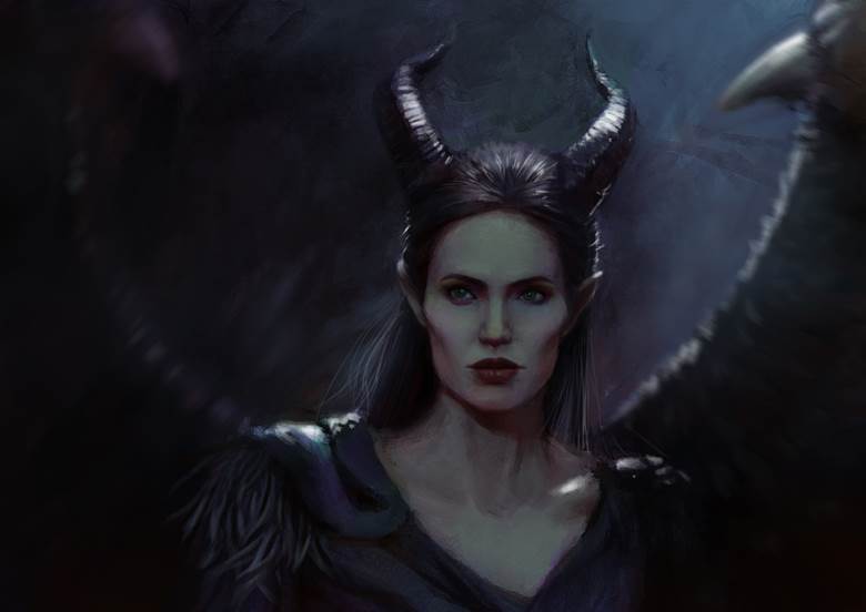 《沉睡魔咒》梅尔菲森特pixiv插画图片