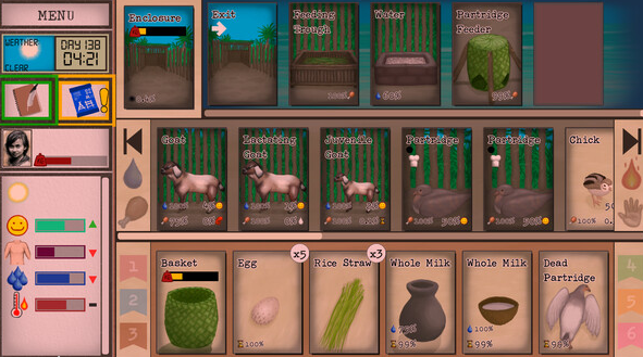 卡牌生存热带岛屿各天气出现时间详解