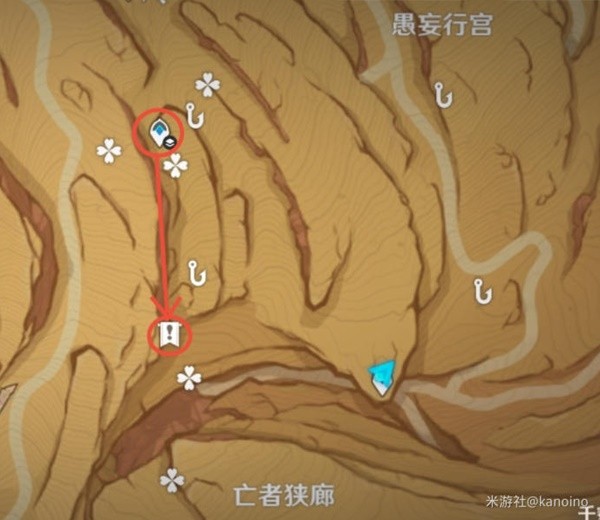 《原神》千壑沙地圣章石柱路线一览