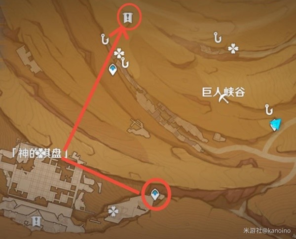 《原神》千壑沙地圣章石柱路线一览