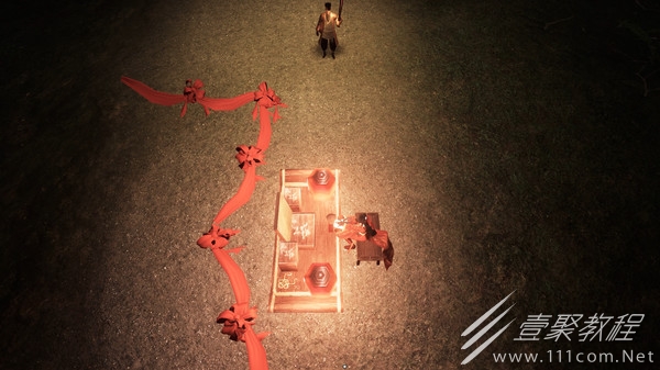 镇邪野林子墓地机关怎么过