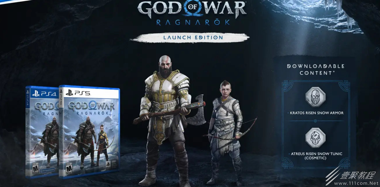 战神5收藏版和巨人版内容一览