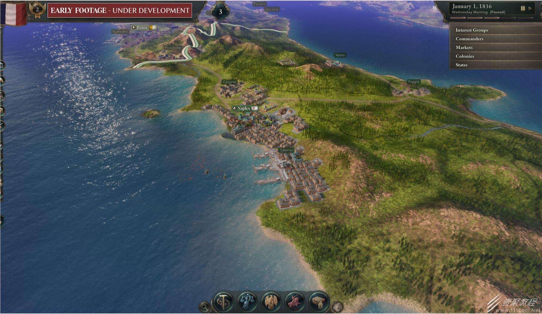 维多利亚3贸易路线怎么取消