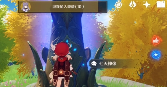 原神别人世界的七天神像怎么回血-游戏玩法介绍