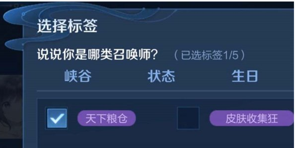 王者荣耀天下粮仓标签怎么获得