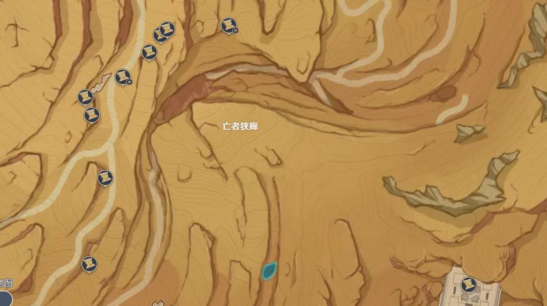 原神亡者狭廊圣章石位置策略