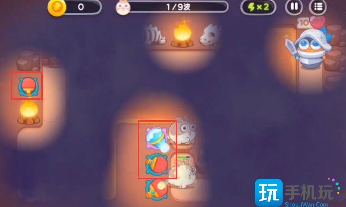 保卫萝卜4饿龙传说39关攻略 饿龙传说第39关图文通关流程
