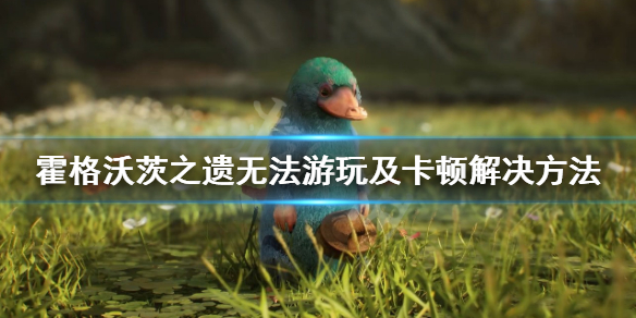 《霍格沃茨之遗》玩不了怎么办？无法游玩及卡顿解决方法