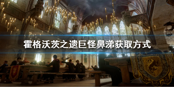 《霍格沃茨之遗》巨怪鼻涕怎么获取？巨怪鼻涕获取方式