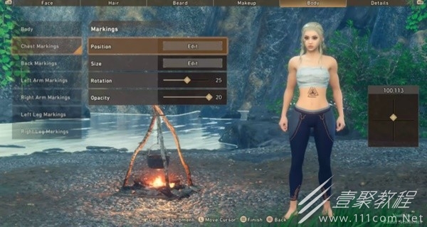 狂野之心金发妹子捏脸数据介绍