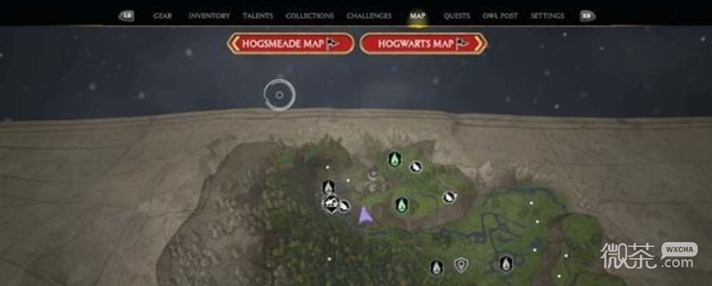 霍格沃茨之遗北福特沼泽宝藏秘库位置详情