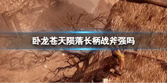 《卧龙苍天陨落》棍有什么用？棍有什么特点