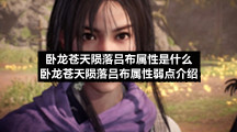 卧龙苍天陨落吕布属性是什么卧龙苍天陨落吕布属性弱点介绍