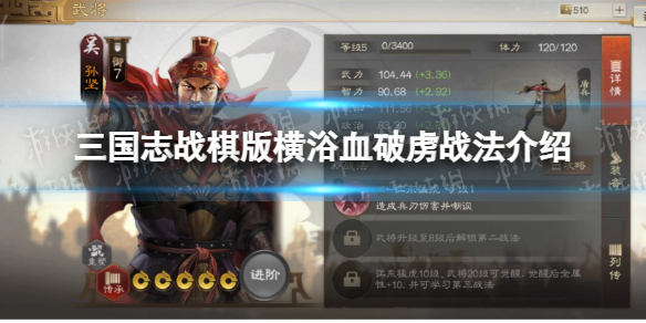 《三国志战棋版》浴血破虏战法介绍浴血破虏战法怎么样