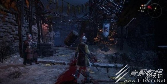 卧龙苍天陨落红莲卷尘烟旗子位置介绍