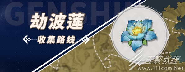 原神劫波莲采集路线介绍2023