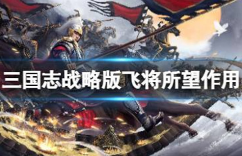 三国志战棋版飞将所望该怎么用