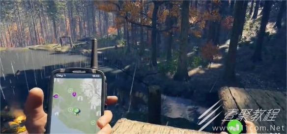 森林之子如何使用GPS