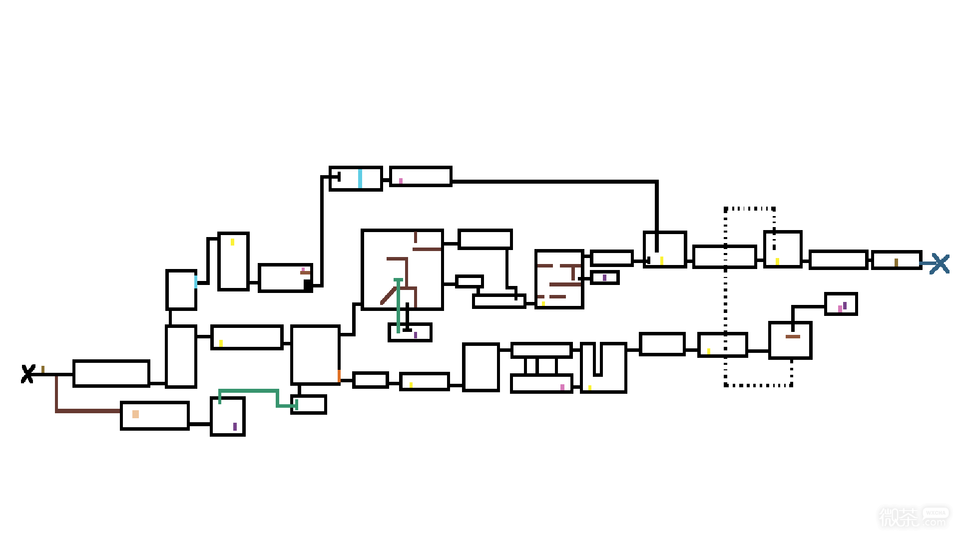 少女魔净关卡简易地图说明一览