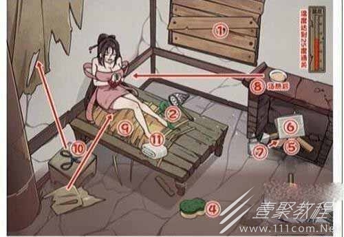 玩梗大师帮小姐姐取暖通关方法