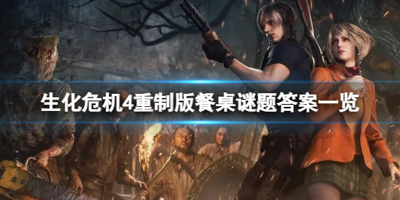 《生化危机4重制版》餐桌谜题怎么解？餐桌谜题答案一览