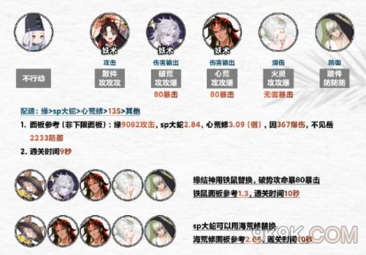 《阴阳师》言中真义阵容推荐大全