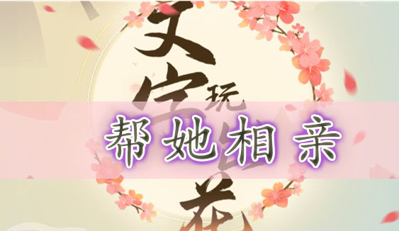 文字玩出花正确评估相亲对象的身价-文字玩出花帮她相亲通关攻略