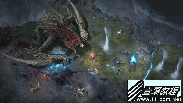 暗黑破坏神4公测版死灵血涌流bd介绍