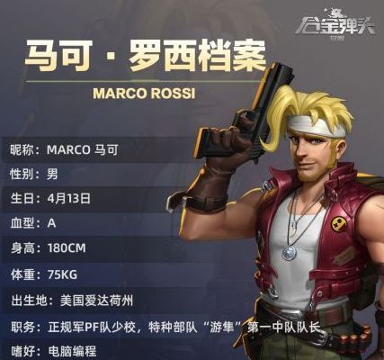 合金弹头觉醒角色介绍