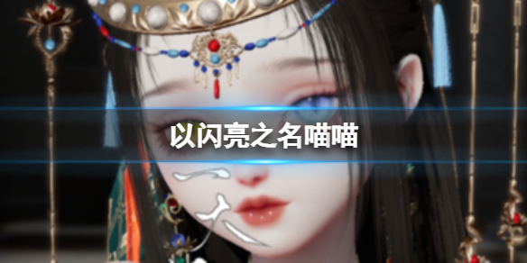 《以闪亮之名》喵喵喵喵官方捏脸数据id