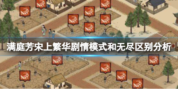 《满庭芳宋上繁华》剧情模式和无尽区别分析 剧情和无尽区别是什么