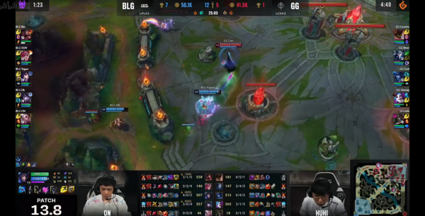 《LOL》MSI BLG战队31战胜GG战队 两连胜挺近正赛