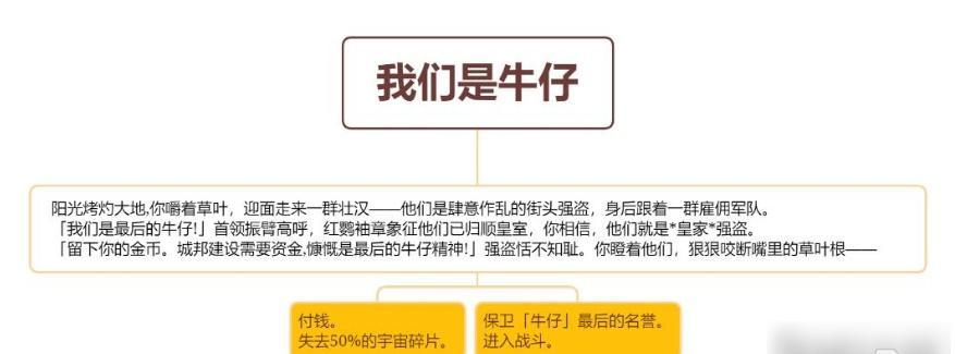 崩坏星穹铁道我们是牛仔事件怎么选择