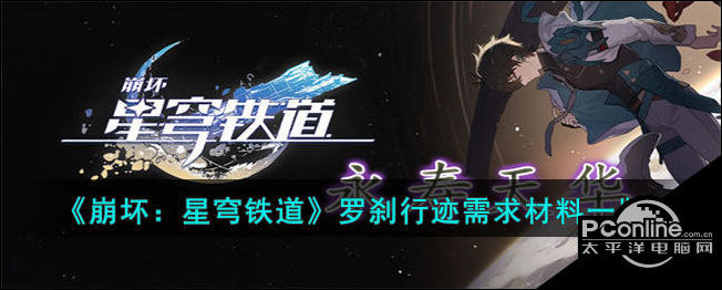 崩坏星穹铁道罗刹行迹需求材料一览