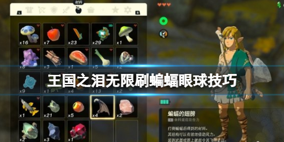《塞尔达传说王国之泪》蝙蝠眼球怎么刷？无限刷蝙蝠眼球技巧