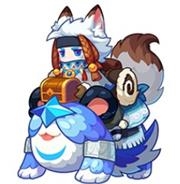 洛克王国雪兽骑士技能怎么搭配