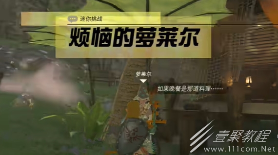 塞尔达传说王国之泪烦恼的剪莱尔任务完成方法