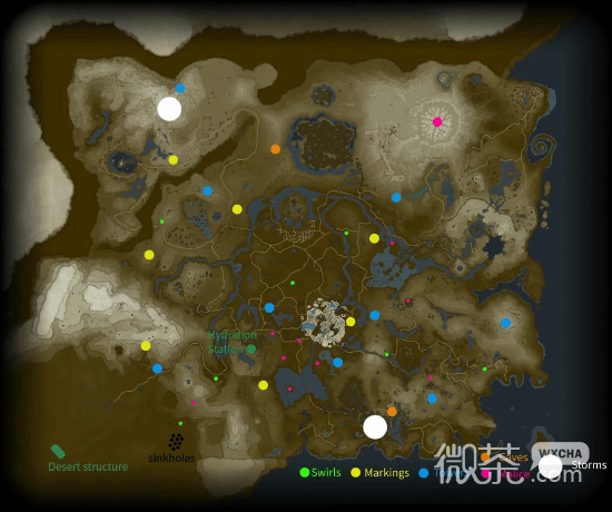 塞尔达传说王国之泪地图一览