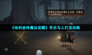 《哈利波特魔法觉醒》寻访马人打法策略