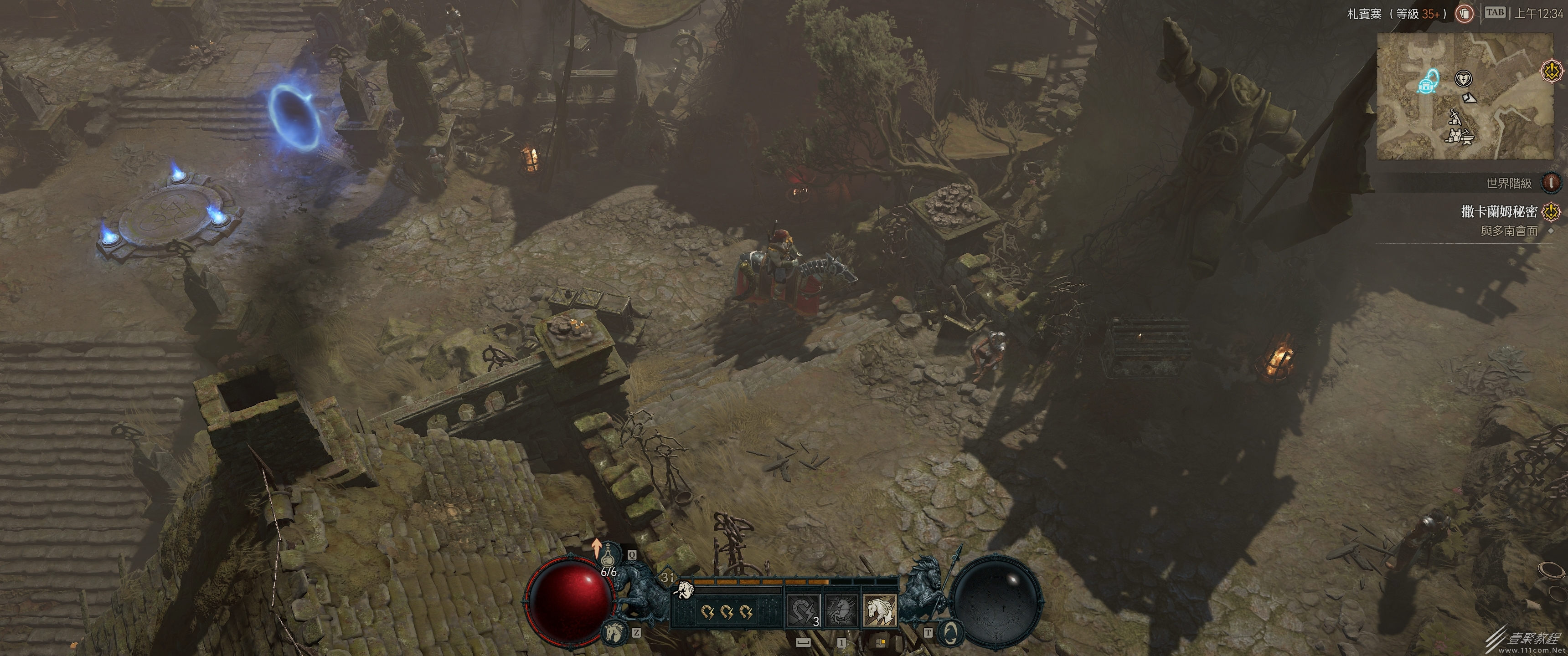 暗黑破坏神4野蛮人开荒方法