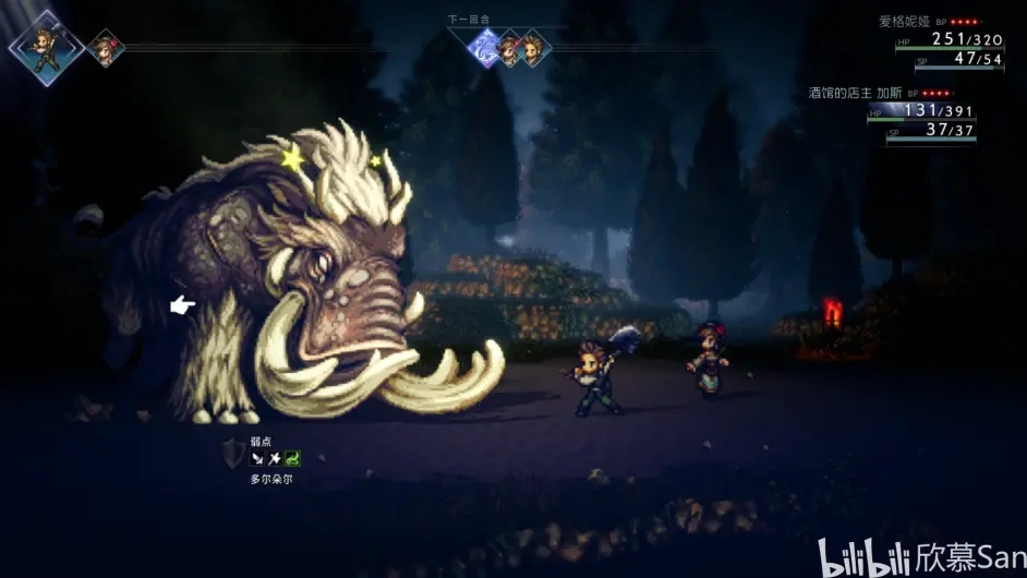 八方旅人2多尔朵尔BOSS弱点一览