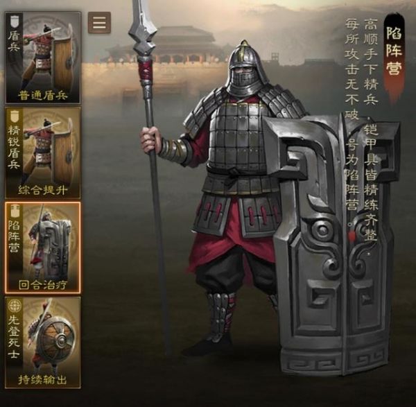三国志战棋版S2赛季盾兵怎么搭配