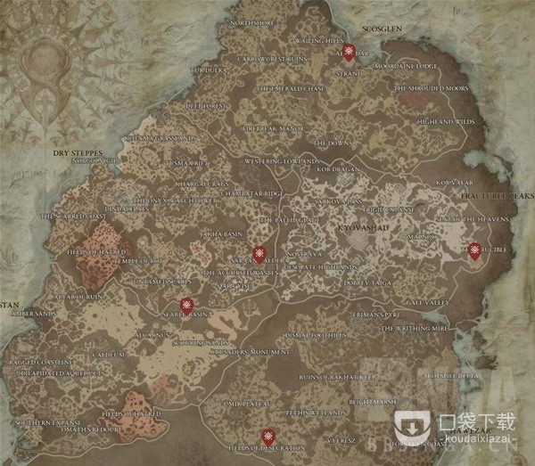 暗黑破坏神4各世界BOSS刷新时间与位置介绍
