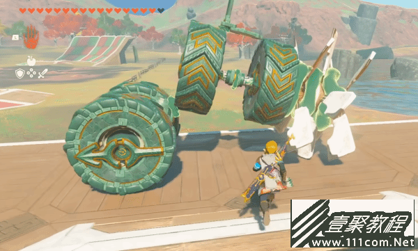 塞尔达传说王国之泪地下全地形探索车分享